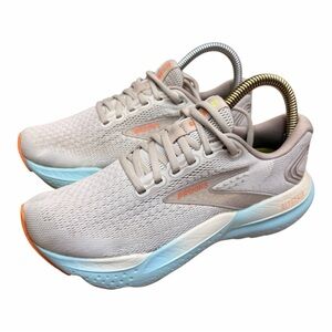 Brooks Glycerin 21   Womens Size 6.5 Running Gym Sneakers Shoes Gray